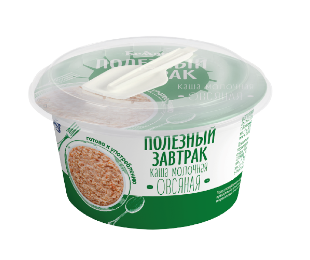 Каша молочная термизированная овсяная 3%